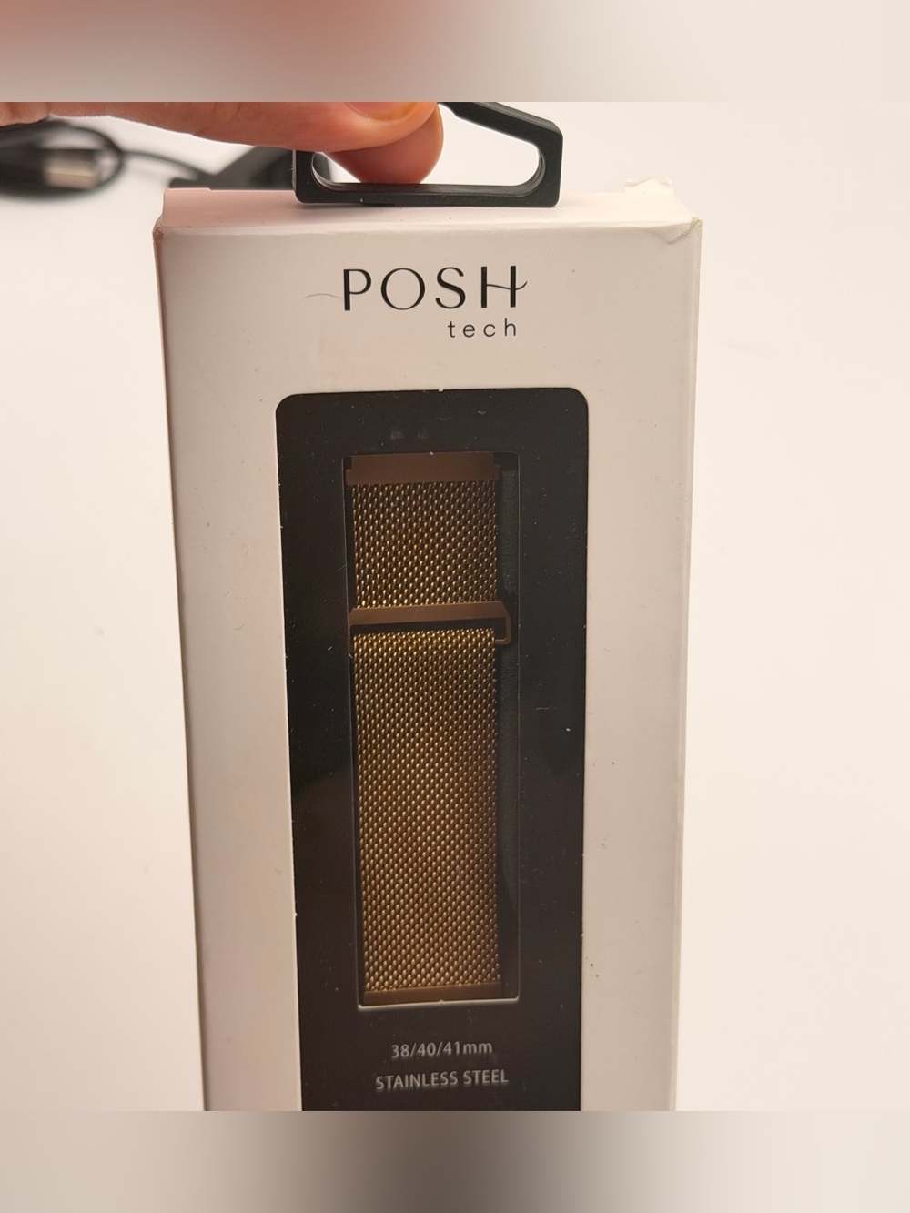Posh Tech, Apple Watch Gold Mesh Band, 38/40/41mm, New